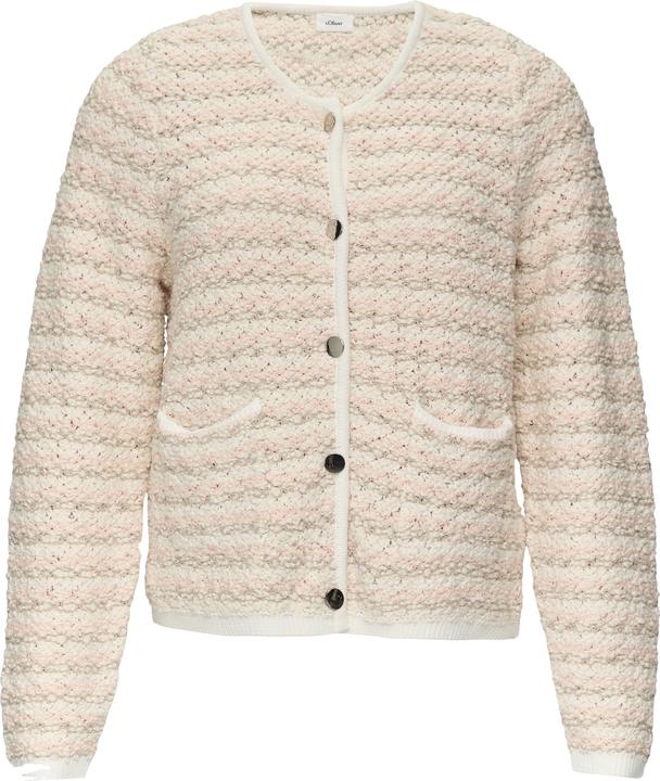 Produktbild S.Oliver Strickjacke Cardigan in Boucléoptik (38)