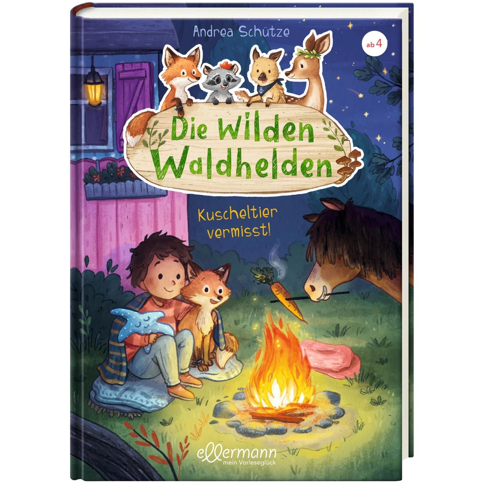 Die wilden Waldhelden. Kuscheltier vermisst!, Kinderbücher von Andrea Schütze, Carola Sieverding