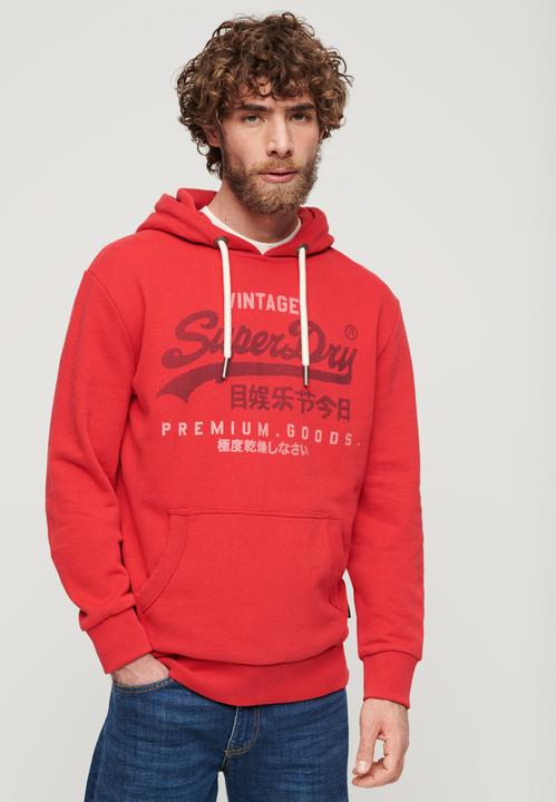 Actual product image Superdry Classic Vintage Logo Heritage Hoodie (L)