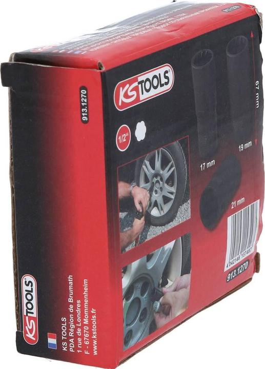 Produktbild KS Tools 913.1270 (19 mm, 21 mm, 18 mm, 17 mm, 20 mm)