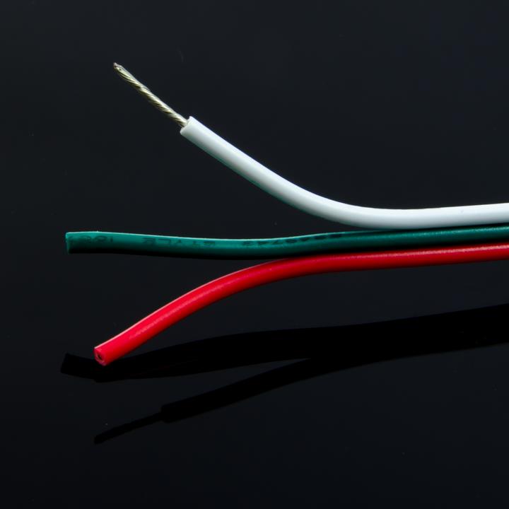 Produktbild Purecrea Litze 3 x 0.75mm² 18AWG Weiss/Grün/Rot