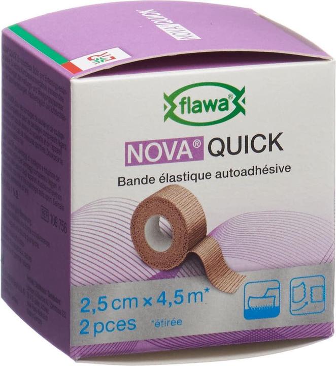 Produktbild Flawa Nova Quick kohäsive Reissbinde 2.5 cm x 4.5 m