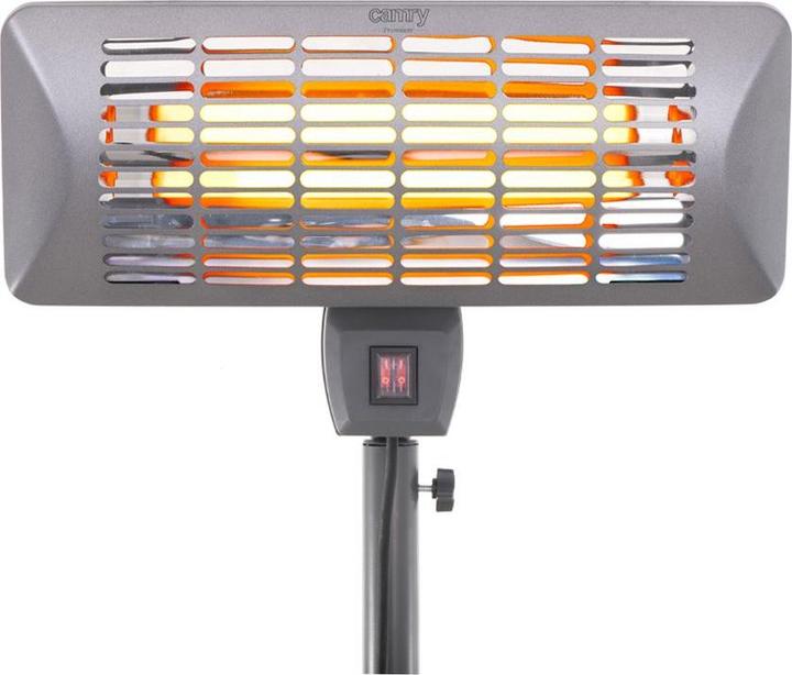 Image du produit Camry Chauffage permanent CR 7737 Chauffage de terrasse, 2000 W, Nombre de niveaux de puissance 2 (2000 W)