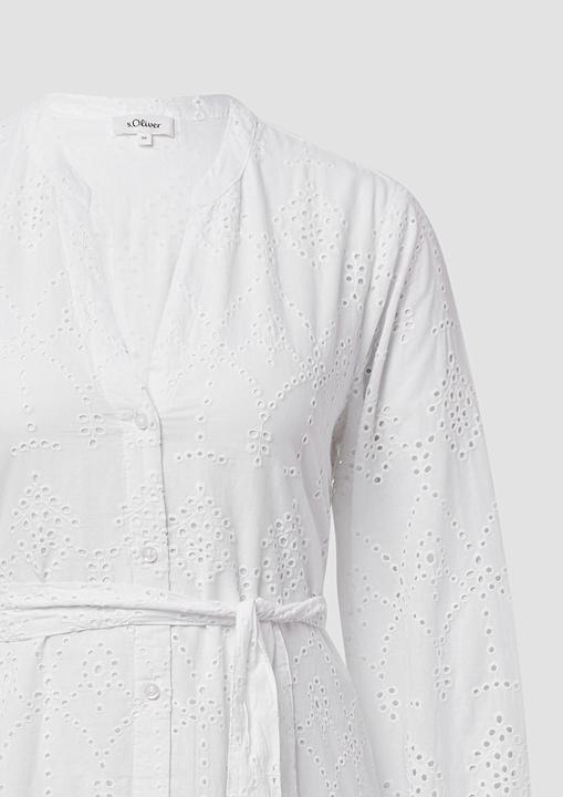 Immagine prodotto S.Oliver Kleid Kleid in A-Shape mit Lochstickerei und Eingrifftaschen (42)