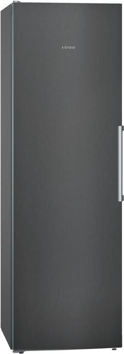 Siemens iQ300, free-standing fridge, 186 x 60 cm, Black stainless steel, KS36VGXDP (346 l)