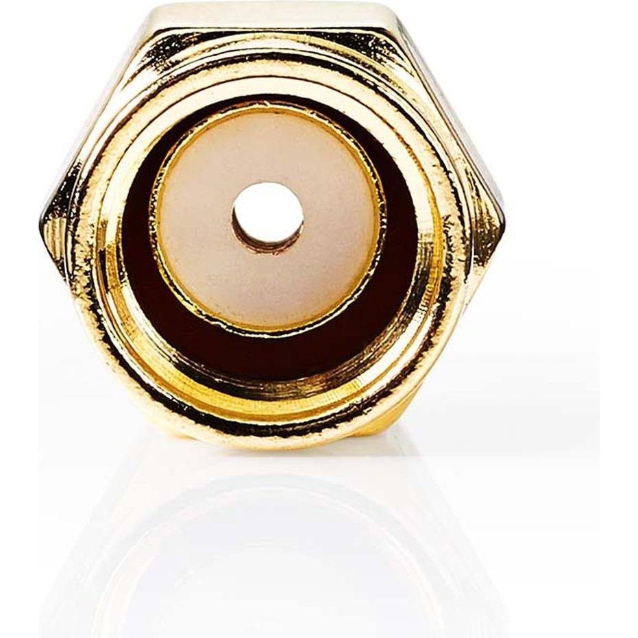 Nedis Connessione SMA Dritta Spina Placcata oro 50 Ohm Crimpatura Diametro ingresso cavo: 2 (Cavi antenna), Cavo antenna