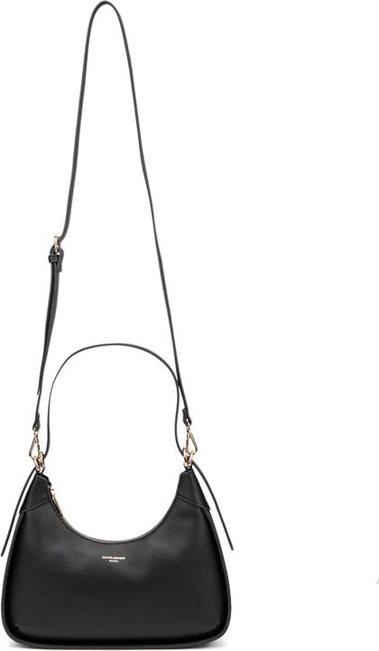 Produktbild David Jones **Damen Schultertasche - Modell Lisandra Elite - Pu Vegan Leder** - 30.0 X 22.0 X 8.0 Cm