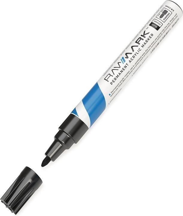 Actual product image Rawmark Schwarzer Ölmarker (Black)