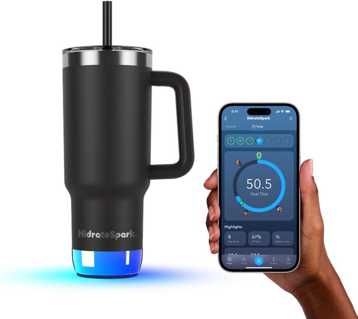 Produktbild HidrateSpark PRO 2 - 30oz Tumbler - Black (0.89 l)