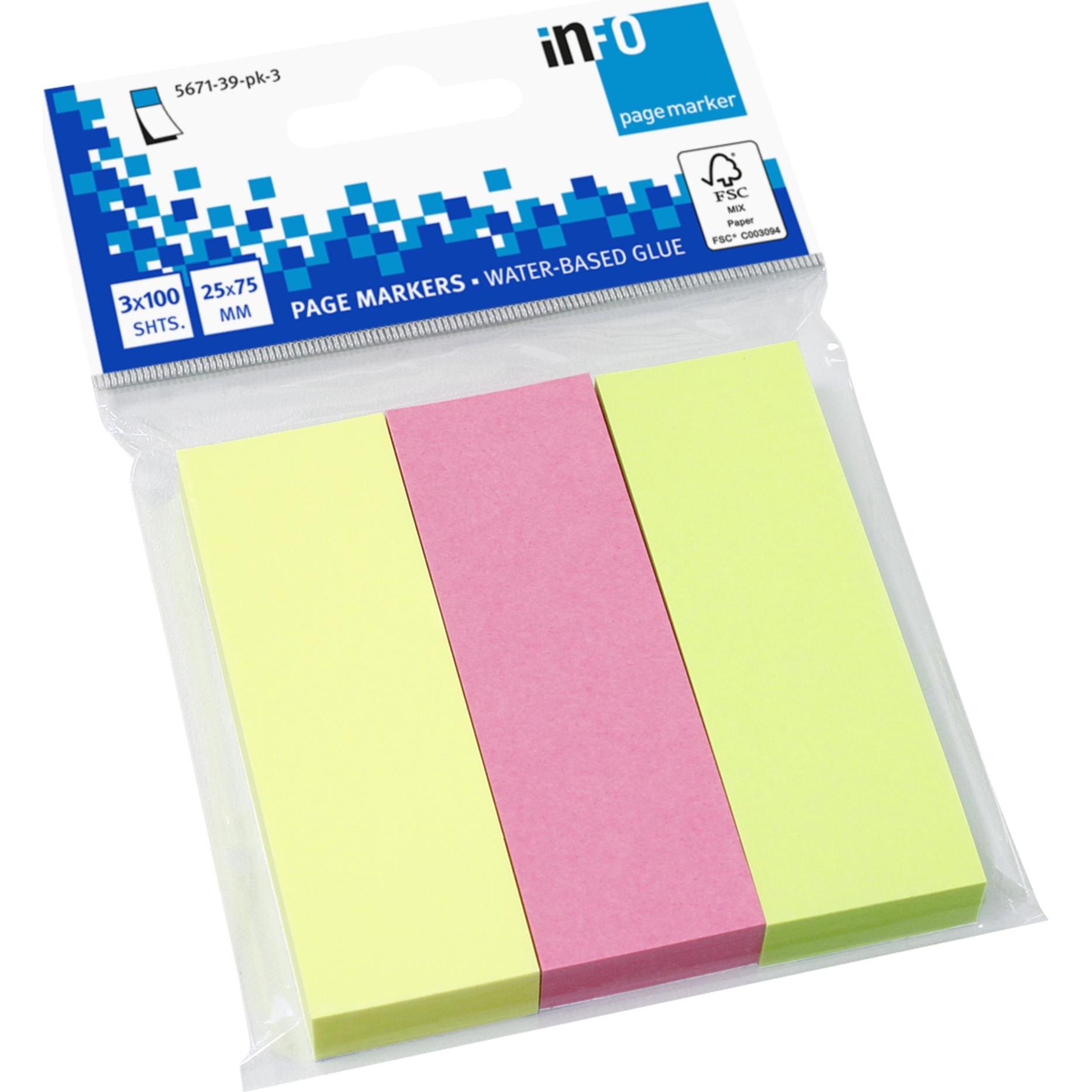 Info Brilliant Mix (25 x 75 mm) (5671-39-PK3)