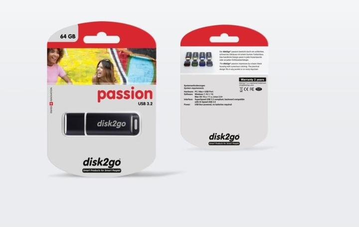 Produktbild Disk2go passion 3.0 (64 GB, USB-A)