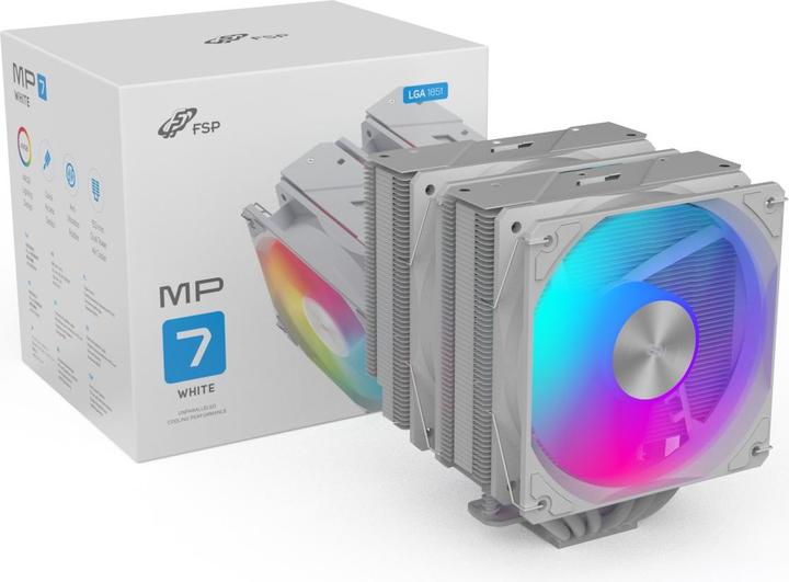 Produktbild Fortron FSP Air CPU Cooler MP7-WA LGA/1851/1700/1200 AMD:AM4/AM5 retail (153 mm)