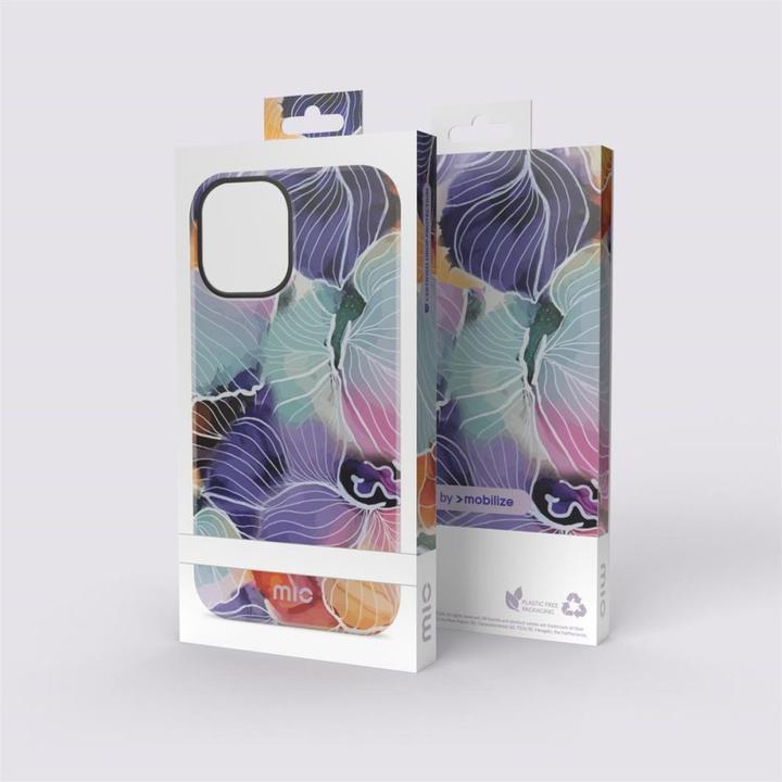 Immagine prodotto Mio Back panel cover Flowers Magsafe Compatible for iPhone 16 Pro Max (Apple iPhone 16 Pro Max)