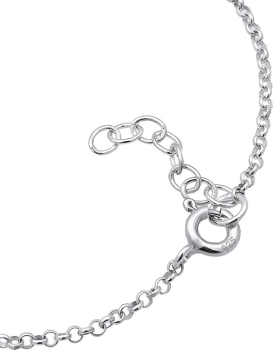 Image du produit Elli Bracelet enfants fleurs floral cristaux argent (14 cm, Cristal de verre, Argent sterling 925)