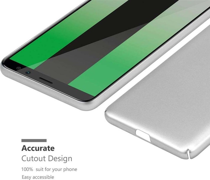 Actual product image Cadorabo Hard Cover Matt Metal Cover (Mate 10 Lite)