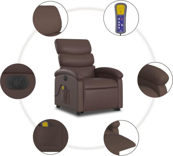 Image du produit vidaXL Massagesessel mit Aufstehhilfe