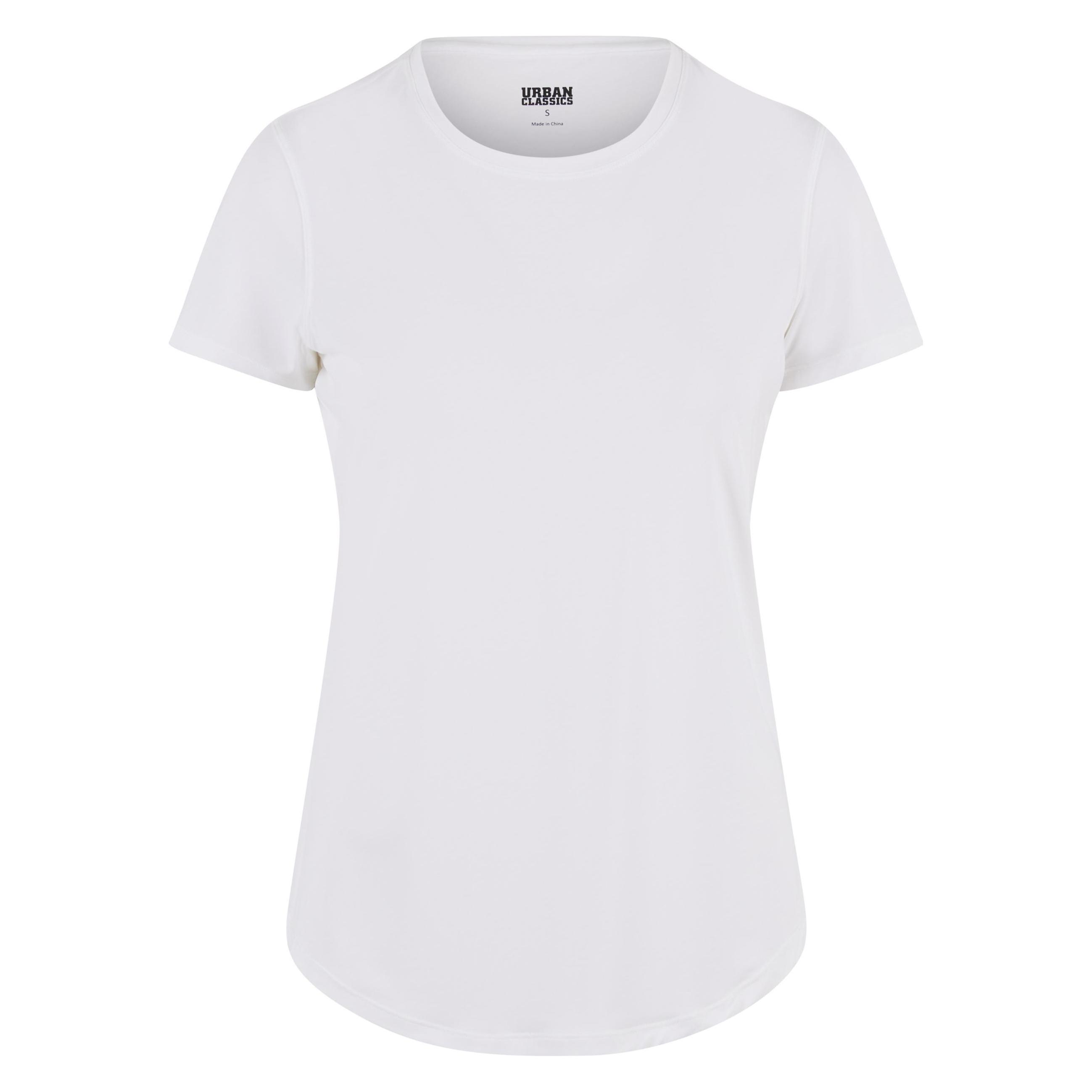 Urban Classics, Unisex, Sportshirt, Ladies Sports Tee - 191805 (S), Weiss, S