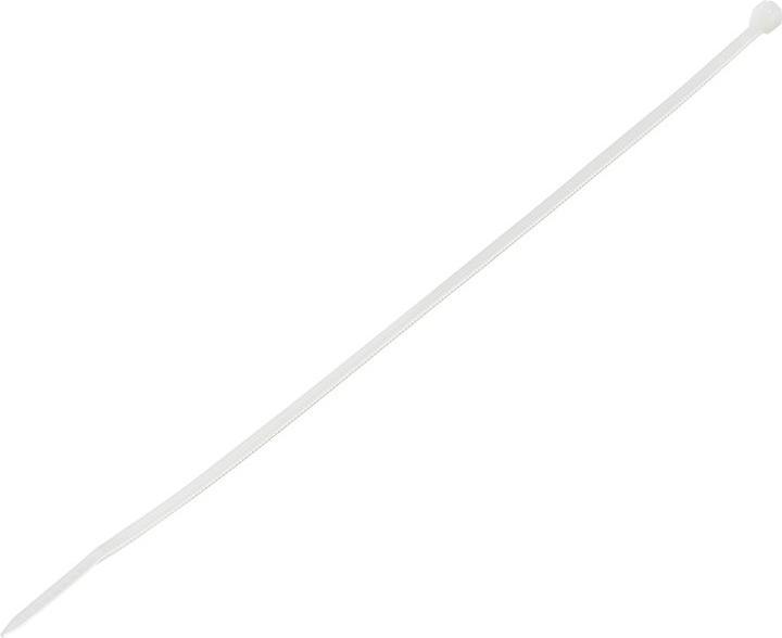 Actual product image ProPlus Cable tie 200x2,5mm 100 pieces white (Plastic cable ties, 200 mm, 100 pcs.)