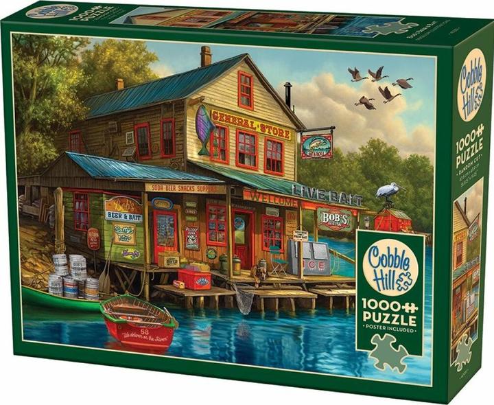 Produktbild Cobble Hill Puzzle 1000 Shop auf dem Wasser (1000 Teile)