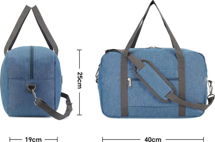 Produktbild Only-Bags.Store Ryanair Handgepäck Handgepäcktasche für Flugzeug Faltbare Reisetasche