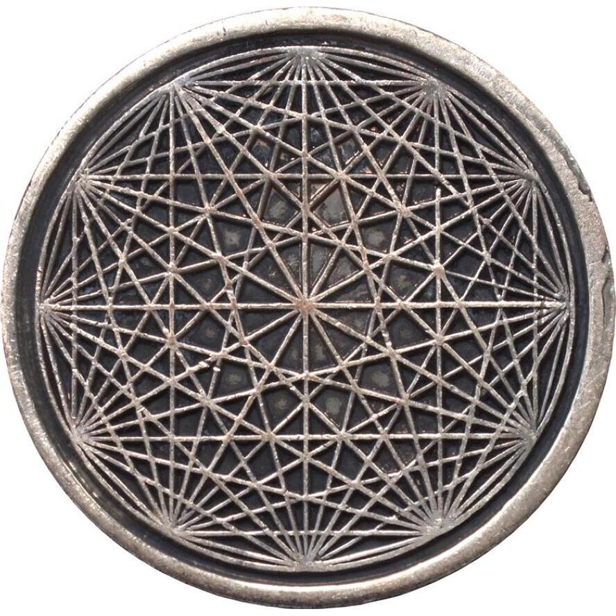 Saraswati, Münzen, Glücksmünze Kosmos.FM355, Silber, (2014)