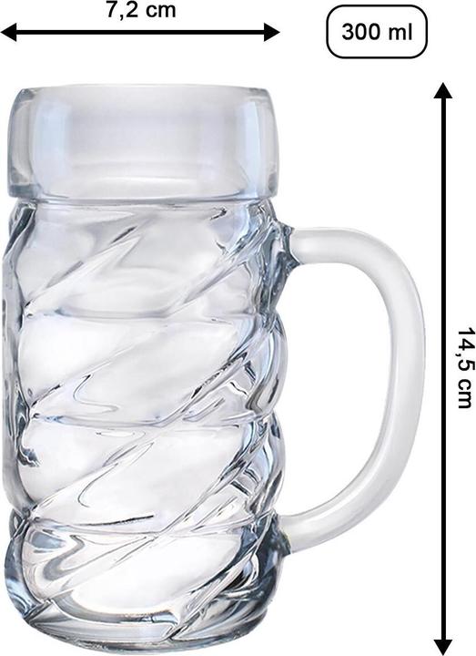 Produktbild Stölzle Bierkrüge Diamond (0.30 l, 6 x)