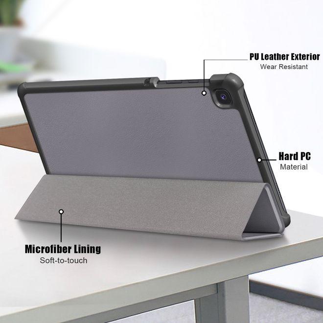 Produktbild MU Classic Dreifach faltbare Leder Hülle (Galaxy Tab A7 Lite 8.7)