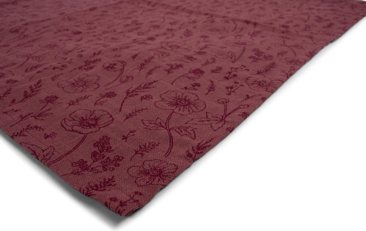 Actual product image Filibabba Muslin diapers GOTS - Fall Flowers (65 cm, 2 cm)