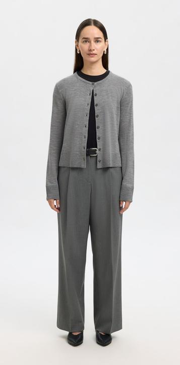 Image du produit Selected Femme Slfthea Ls Knit Merino Cardigan Noos (M)
