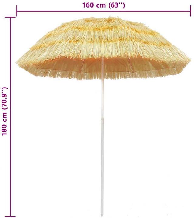 Produktbild vidaXL Strandschirm (1.80 m)