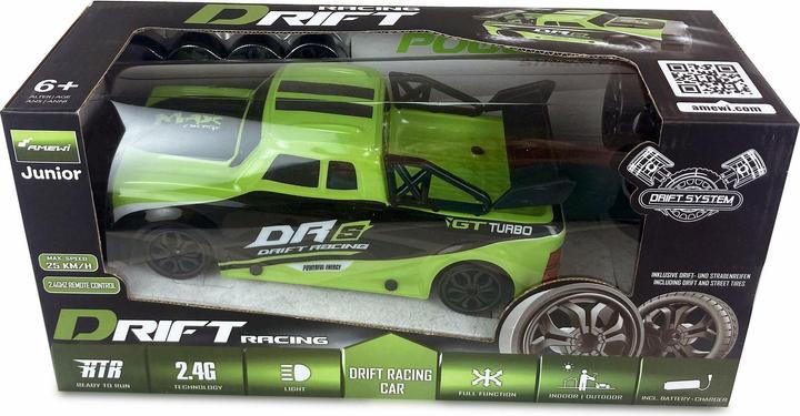 Actual product image Amewi RC Car Drift Racing Car DRs 4WD 1:18 RTR green (RTR Ready-to-Run)