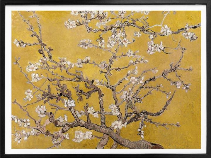 Produktbild Trenddeko van Gogh - Mandelblüte Ocker (60 x 50 cm)