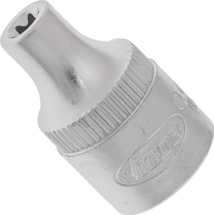 Produktbild Vigor T Steckschlüsseleinsatz ∙ V2725N ∙ 3/8 Zoll (10 mm) Vierkant∙ E Profil ∙ SW E5 (3/8")