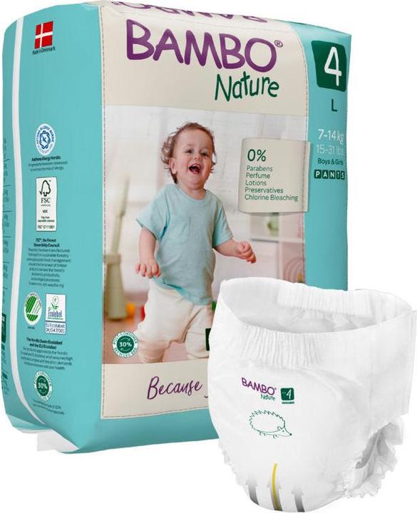 Actual product image Bambo Training diapers (Size 5, Pack, 19 Piece)