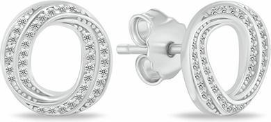 Immagine prodotto Brilio Argento - Orecchini in argento con zirconi EA1051WAQ