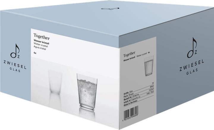 Immagine prodotto Zwiesel Bicchiere da acqua Together 79 4 pezzi (0.55 l, 4x)