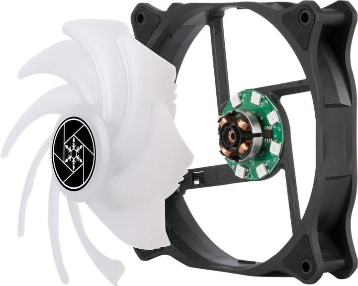 Produktbild Silverstone Air Blazer 120R Lüfter, ARGB (120 mm, 1 x)