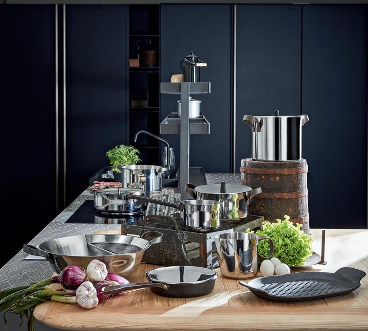 Actual product image Alessi Edo (28 cm, Frying pan, Stainless steel, Steel)