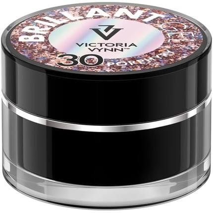 Produktbild Visconti Di Modrone Victoria Vynn Brilliant Gel Polish Nail Art Decoration Glitter Sparkle UV LED 5g 30 Porphyry (Gel-Effekt Nagellack)