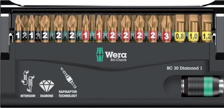 Produktbild Wera Bit-Check 30 Diamond 1 (1/4")