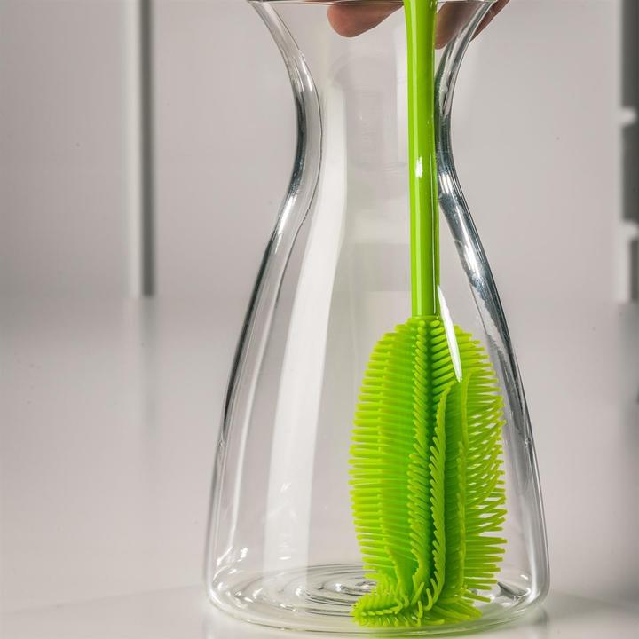 Produktbild Kochblume Flaschenbürste rot