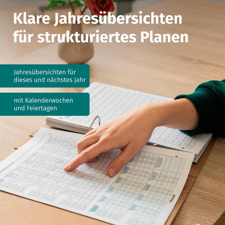 Produktbild Betzold Kita-Planer, Loseblattsammlung DIN A4 (A4, 1 Woche / 2 Seiten)