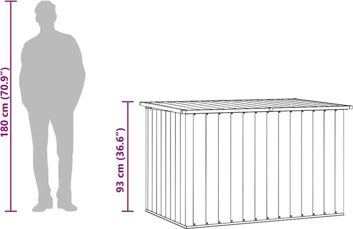 Actual product image vidaXL Yorgos