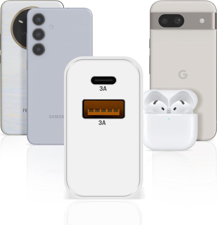 Image du produit Akashi USB-C + USB (15 W)