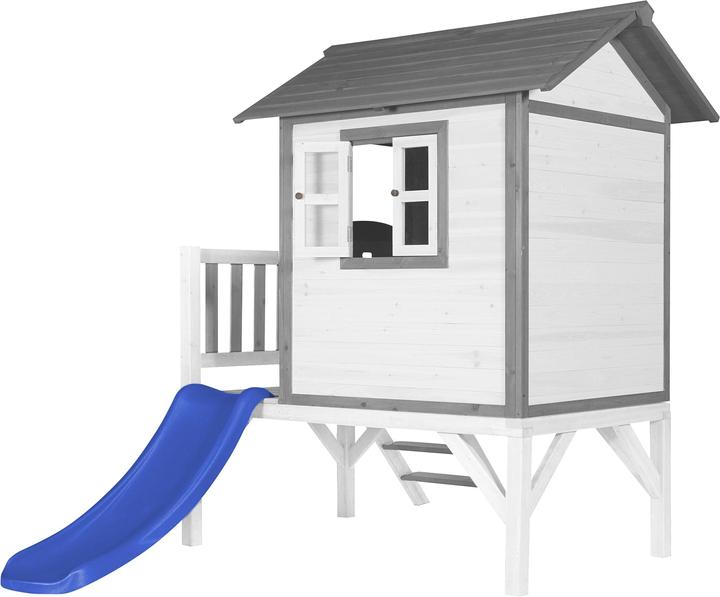 Actual product image Axi Lodge XL Playhouse Classic - Blue Slide