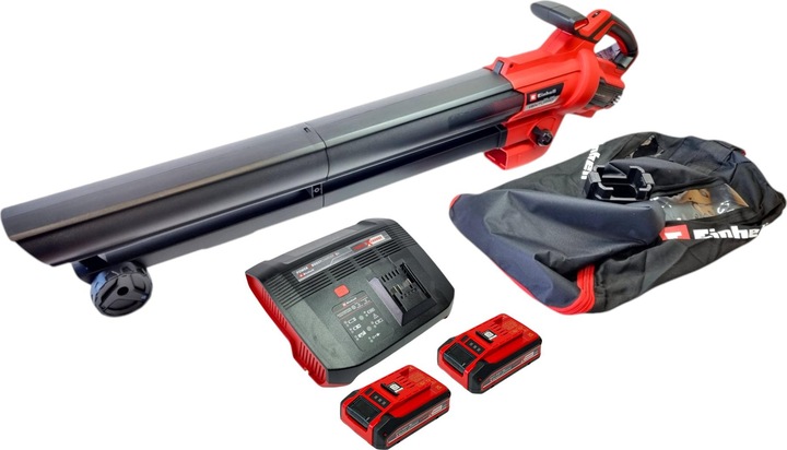 Actual product image Einhell GE-CL 36 Li E Cordless leaf blower and vacuum 36 V ( 2x 18 V ) Power X-Change Brushless + 2x (Rechargeable battery operated, Vacuum cleaners & blowers)