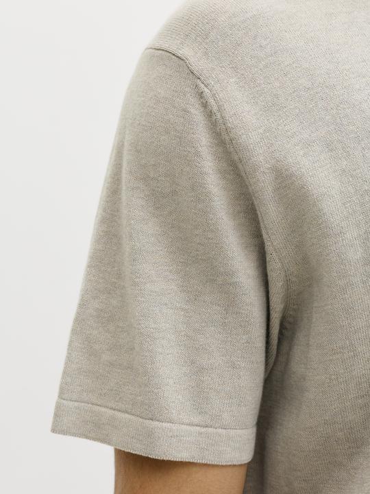 Produktbild Jack & Jones Jjeemil Knit Zip Polo Ss Sn (M)