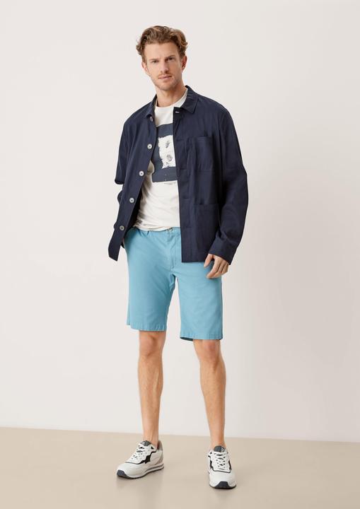 Produktbild s.Oliver T-Shirt Jerseyshirt mit Frontprint (S)