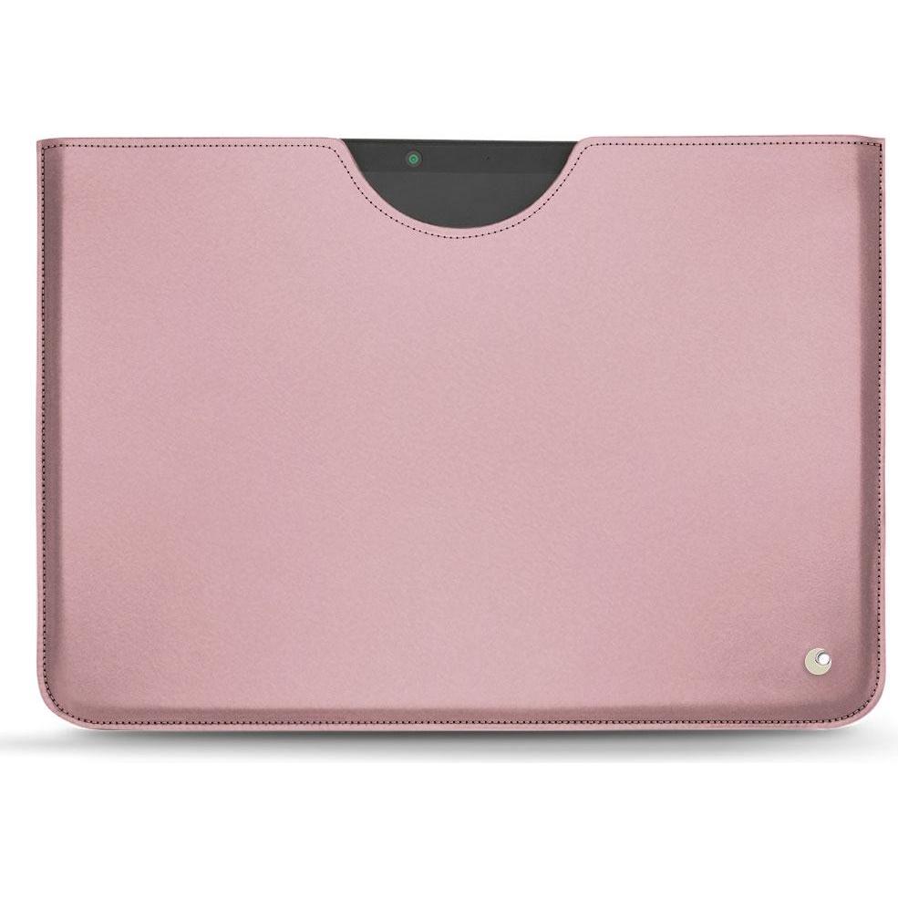 Noreve Lederschutzhülle (Microsoft Surface Pro X), Tablet Hülle, Rosa