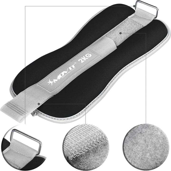 Produktbild Movit Gewichtsmanschetten (2 x 2 kg)